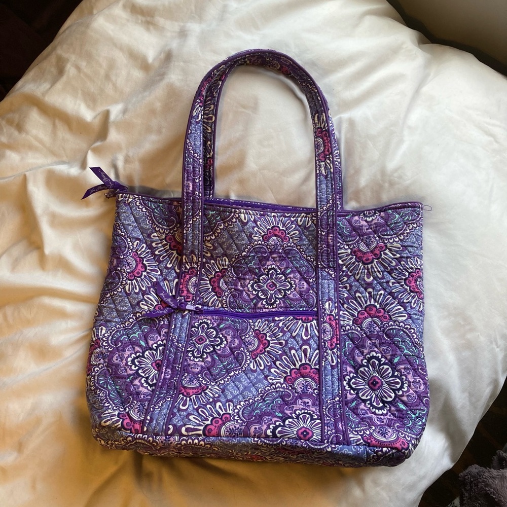 Purple Vera Bradley bag/tote